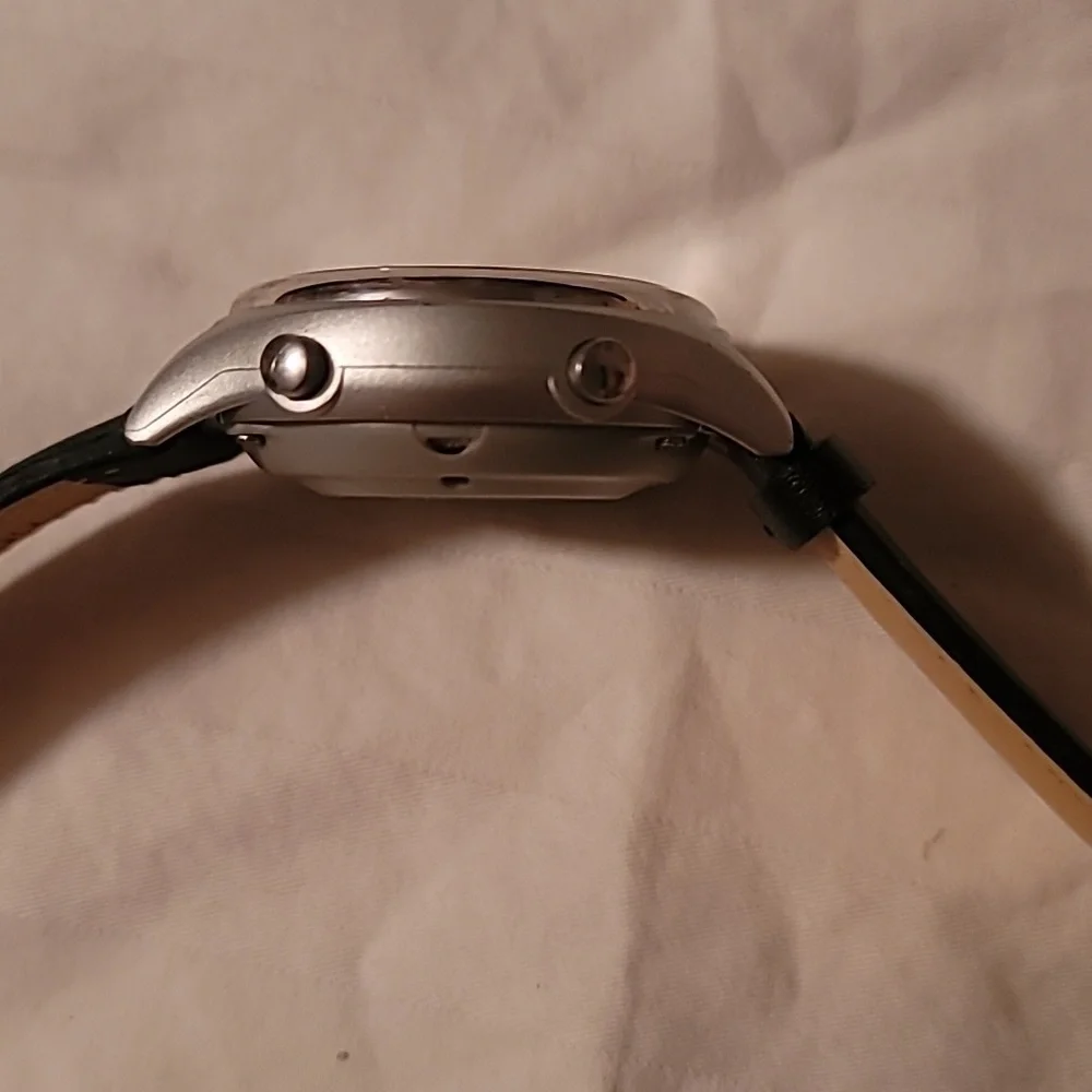 NEW‎ Tru Time Talking Atomic Watch Big Numbers Quartz Wrist Watch Blind